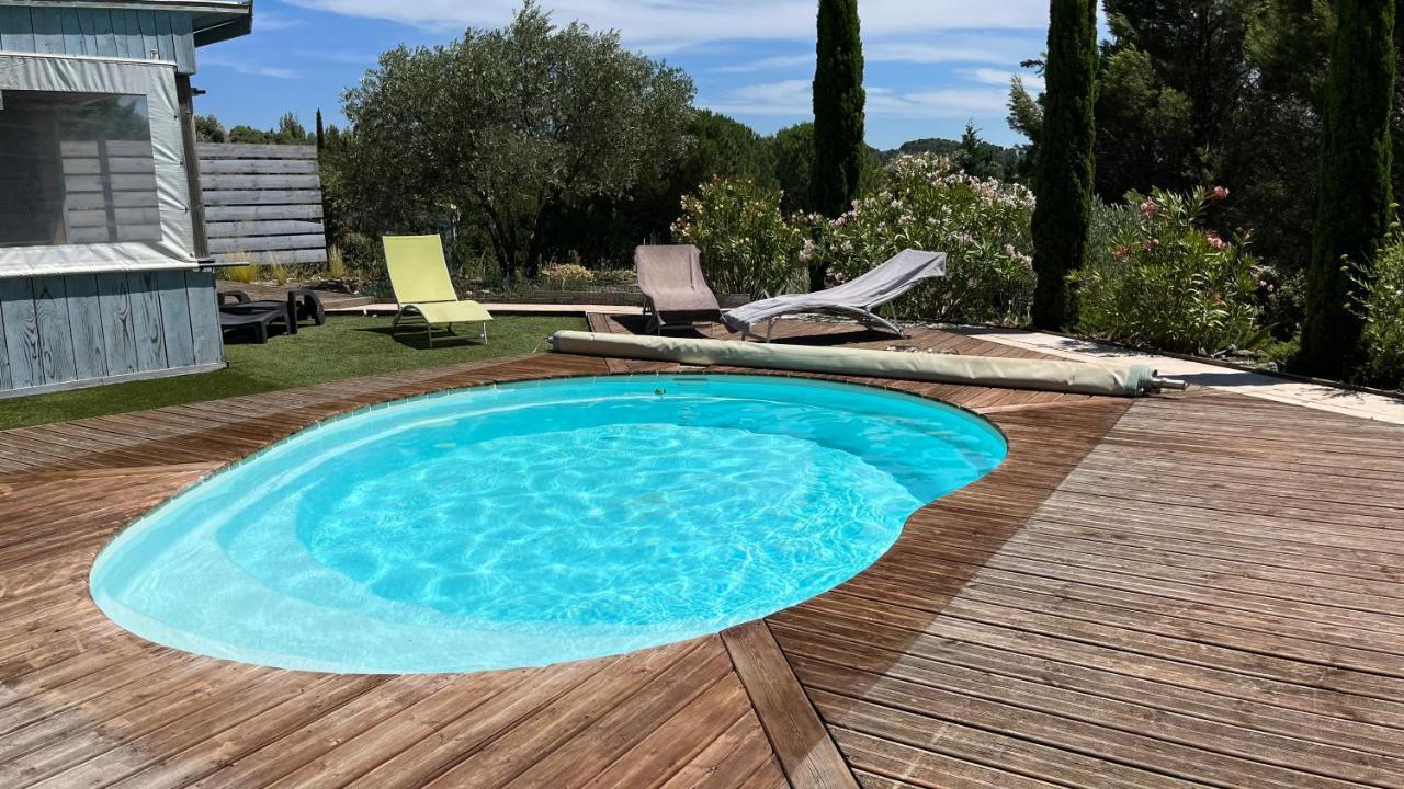 Chambre Tropicale Au Domaine De L'Aven Villeneuve-Minervois Zewnętrze zdjęcie